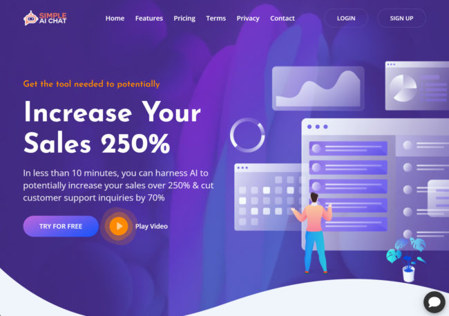 Simple AI Chat Screenshot 1