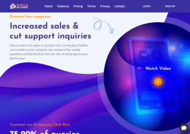 Simple AI Chat Screenshot 2