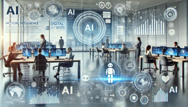 How do businesses use Artificial Intelligence