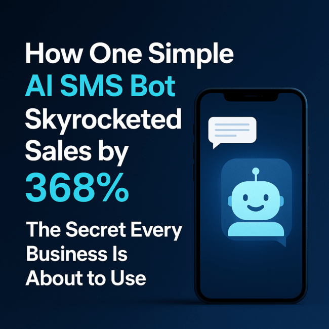 AI SMS bot for business